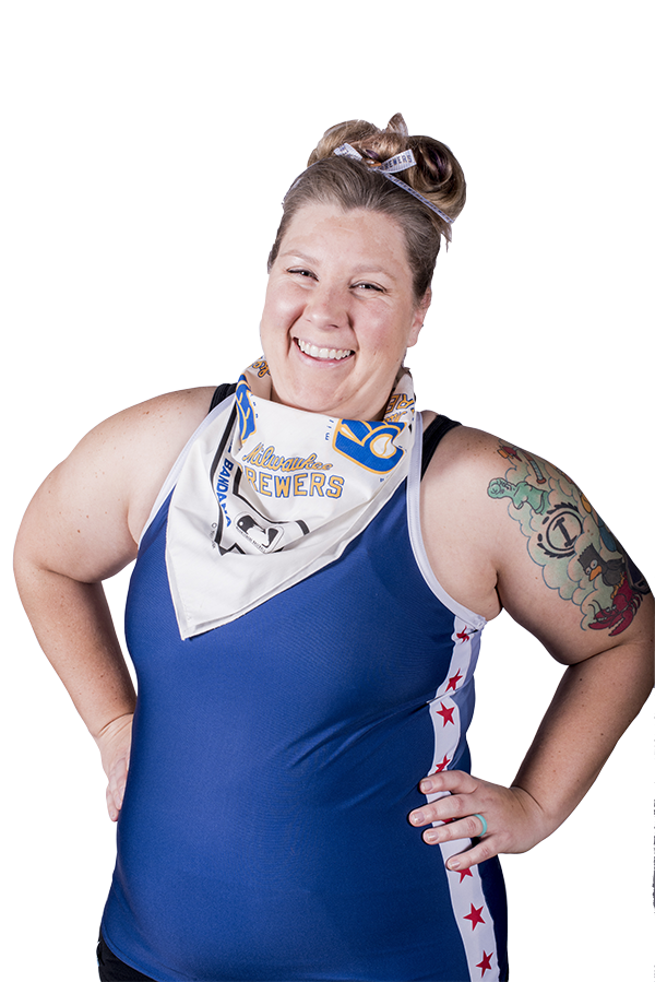 Brew City Bruisers Shevil Knevils: Reversible Scrimmage Jersey